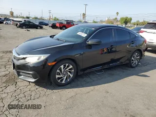 2016 Honda Civic EX with VIN 2HGFC2F74GH561164, listed as a Copart auction lot 54536215 with 86,445 mi miles and Salvage Title. Bid and sale history available at DreamBid. Image 1.