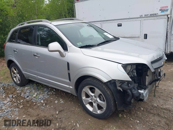 2014 Chevrolet Captiva Sport LTZ with VIN 3GNAL4EK2ES681833, listed as a IAAI auction lot 42210350 with 90,296 mi miles and . Bid and sale history available at DreamBid. Image 1.