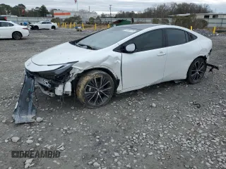 2024 Toyota Prius LE with VIN JTDACAAU6R3018808, listed as a Copart auction lot 43353775 with 23,287 mi miles and Salvage Title. Bid and sale history available at carsss.com. Image 1.