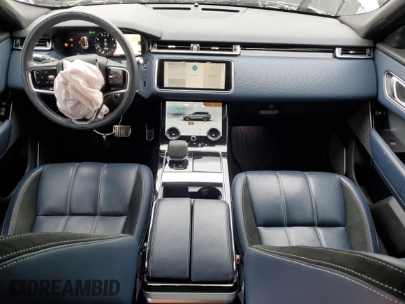 2021 Land Rover Range Rover Velar R-Dynamic S z VIN SALYT2EX1MA322859, wystawiony jako Copart lot #58961365 z przebiegiem 45 952 mil mil oraz Szkoda całkowita • Salvage title. Historia ofert i sprzedaży dostępna na DreamBid. Obrazek 8.