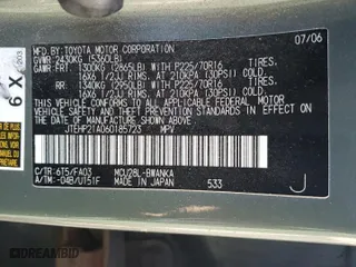 2006 Toyota Highlander with VIN JTEHP21A060185723, listed as a Copart auction lot 77561434 with 221,178 mi miles and Salvage Title. Bid and sale history available at carsss.com. Image 13.