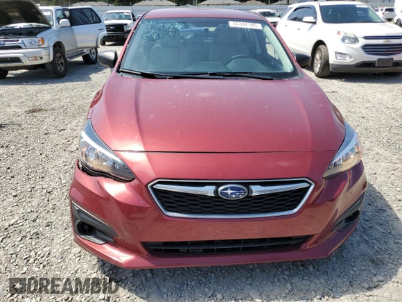 2019 Subaru Impreza с VIN 4S3GTAB67K3700001, выставлен на аукционе Copart как лот 55342785 с пробегом 38 133 миль миль и Списание • Salvage title. История ставок и продаж доступна на DreamBid. Изображение 5.