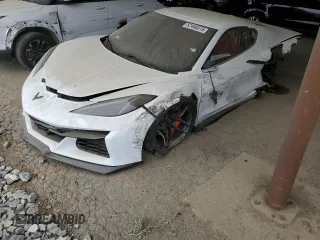 2025 Chevrolet Corvette 2LZ с VIN 1G1YE2D39S5604603, выставлен на аукционе Copart как лот 57466515 с пробегом Не указан миль и Списание • Salvage title. История ставок и продаж доступна на DreamBid. Изображение 1.