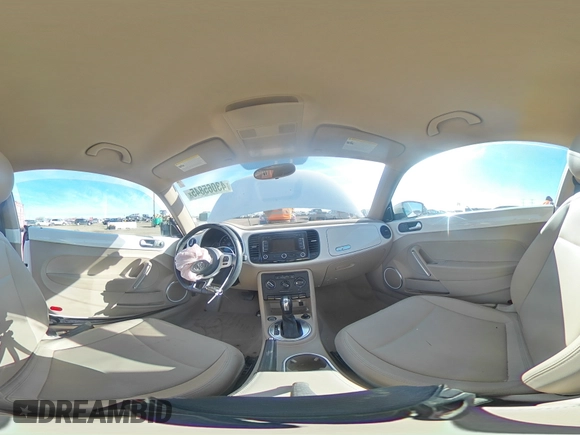 2012 Volkswagen Beetle 2.5L w/Sound/Nav PZEV with VIN 3VWJP7AT4CM657836, listed as a Copart auction lot 43065845 with 96,854 mi miles and Salvage Title. Bid and sale history available at DreamBid. Image 13.