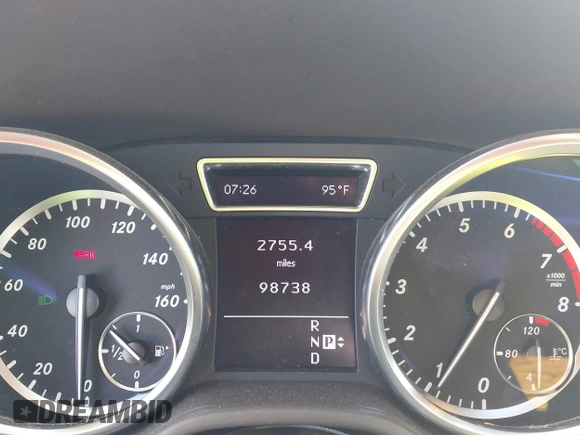 2012 Mercedes-Benz M 350 with VIN 4JGDA5HB6CA002203, listed as a IAAI auction lot 42587288 with 98,738 mi miles and . Bid and sale history available at DreamBid. Image 7.