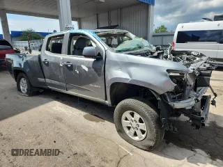 2020 Chevrolet Colorado 4WD Work Truck with VIN 1GCGTBEN8L1222970, listed as a Copart auction lot 62427235 with Not provided miles and Salvage title. Bid and sale history available at DreamBid. Image 4.