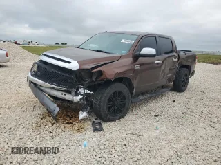 2017 Toyota Tundra 2WD Platinum with VIN 5TFGW5F16HX227271, listed as a Copart auction lot 70784444 with 136,294 mi miles and Salvage Title. Bid and sale history available at carsss.com. Image 1.