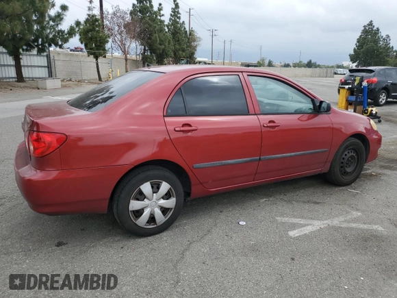 2005 Toyota Corolla CE with VIN 1NXBR32E15Z459056, listed as a Copart auction lot 54561445 with 143,981 mi miles and Salvage Title. Bid and sale history available at DreamBid. Image 3.