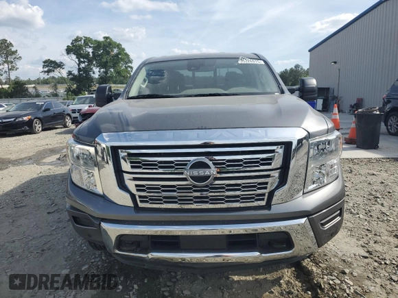 2023 Nissan Titan SV with VIN 1N6AA1EF8PN115329, listed as a Copart auction lot 55326915 with 19,647 mi miles and Salvage title. Bid and sale history available at DreamBid. Image 5.
