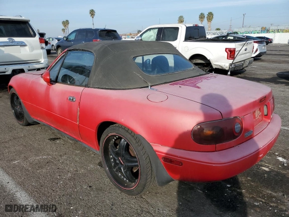 1991 Mazda MX-5 Miata Special Edition with VIN JM1NA351XM1218002, listed as a Copart auction lot 86942434 with 277,606 mi miles and Clean Title. Bid and sale history available at carsss.com. Image 2.