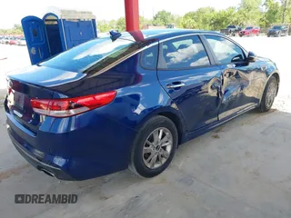 2018 Kia Optima LX with VIN 5XXGT4L38JG234793, listed as a IAAI auction lot 42526098 with 142,034 mi miles and . Bid and sale history available at DreamBid. Image 4.