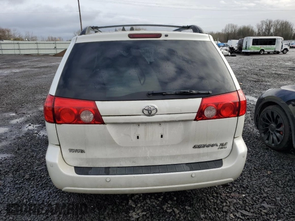 2009 Toyota Sienna XLE with VIN 5TDBK22C49S025578, listed as a Copart auction lot 86537254 with Not Provided miles and Salvage Title. Bid and sale history available at DreamBid. Image 6.