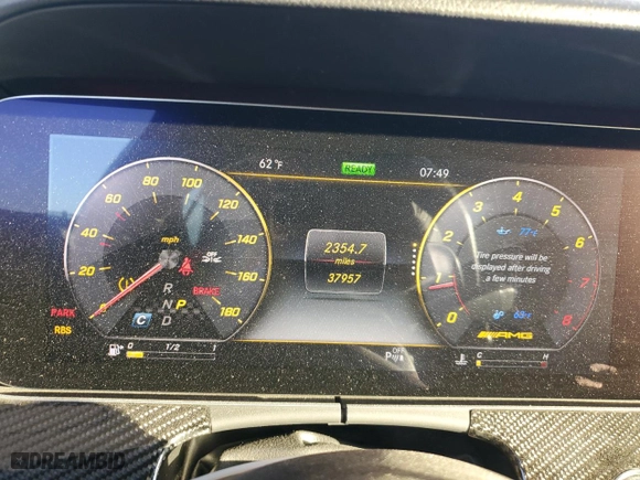 2019 Mercedes-Benz CLS with VIN WDD2J6BB7KA031921, listed as a Copart auction lot 80040754 with 37,957 mi miles and Salvage Title. Bid and sale history available at carsss.com. Image 9.