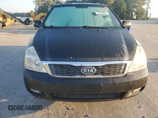 2011 Kia Sedona EX with VIN KNDMH4C73B6387198, listed as a Copart auction lot 74748064 with 172,437 mi miles and Salvage Title. Bid and sale history available at carsss.com. Image 5.