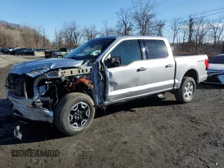 2023 Ford F-150 Lightning Pro with VIN 1FTVW1EL3PWG61686, listed as a Copart auction lot 49578085 with 8,116 mi miles and Salvage Title. Bid and sale history available at carsss.com. Image 1.