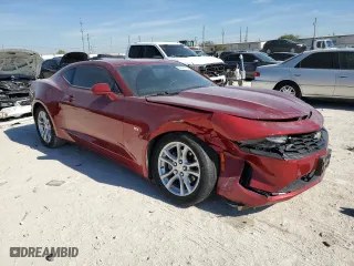 2021 Chevrolet Camaro 1LS with VIN 1G1FB1RX6M0128963, listed as a Copart auction lot 80151114 with 42,745 mi miles and Salvage Title. Bid and sale history available at carsss.com. Image 4.