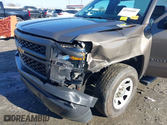 2015 Chevrolet Silverado 1500 Work Truck with VIN 1GCNCPEH7FZ233253, listed as a IAAI auction lot 41544405 with 139,708 mi miles and . Bid and sale history available at DreamBid. Image 6.