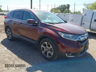 2019 Honda CR-V EX z VIN 7FARW1H53KE026578, wystawiony jako IAAI lot #41778272 z przebiegiem 85 915 mil mil oraz . Historia ofert i sprzedaży dostępna na DreamBid. Obrazek 1.
