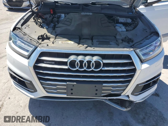2017 Audi Q7 Premium Plus z VIN WA1LAAF77HD008549, wystawiony jako Copart lot #58007475 z przebiegiem 157 282 mil mil oraz Szkoda całkowita • Salvage title. Historia ofert i sprzedaży dostępna na DreamBid. Obrazek 11.