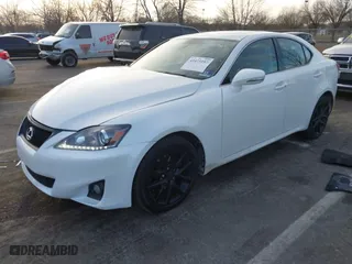 2013 Lexus IS 250 with VIN JTHCF5C27D5063030, listed as a IAAI auction lot 41475197 with 120,501 mi miles. Bid and sale history available at carsss.com. Image 2.