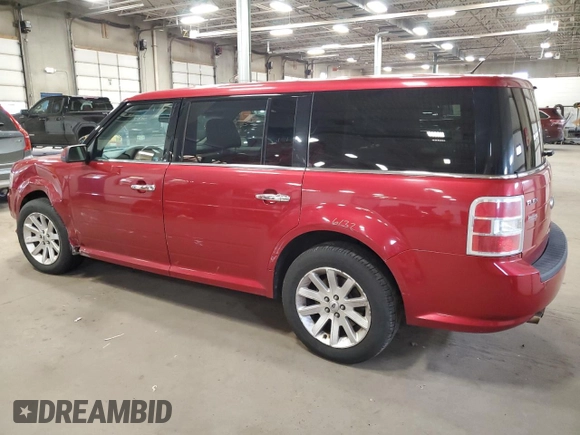2009 Ford Flex SEL with VIN 2FMEK62C49BB07151, listed as a Copart auction lot 52347695 with 206,678 mi miles and Salvage Title. Bid and sale history available at carsss.com. Image 2.