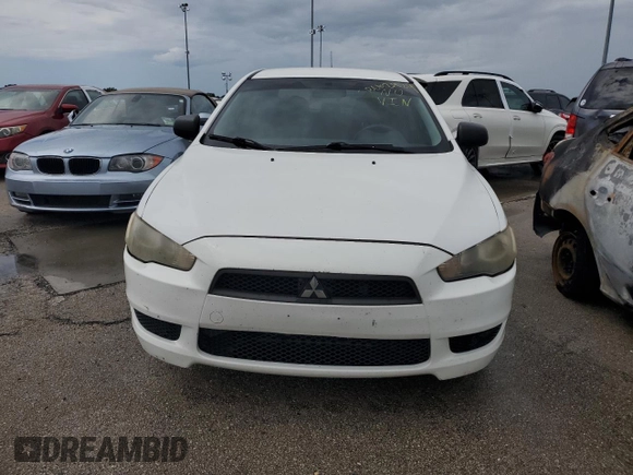 2010 Mitsubishi Lancer DE with VIN JA32U1FU2AU027030, listed as a Copart auction lot 73602924 with 184,968 mi miles and Non Repairable. Bid and sale history available at carsss.com. Image 5.
