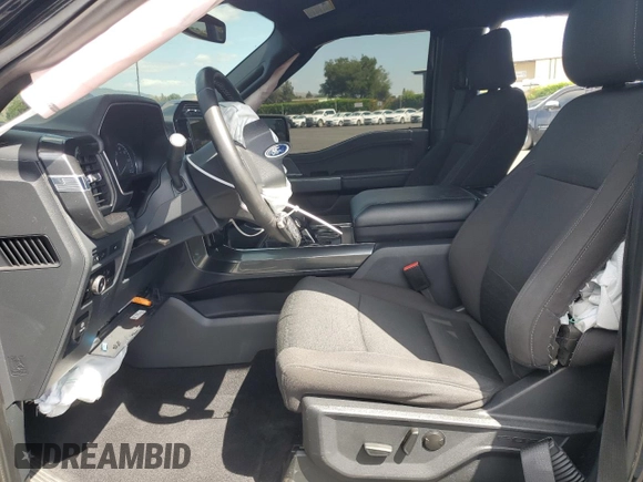 2023 Ford F-150 XL with VIN 1FTEW1C59PFC47929, listed as a Copart auction lot 57086585 with 68,472 mi miles and Salvage title. Bid and sale history available at DreamBid. Image 7.