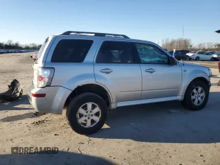 2009 Mercury Mariner with VIN 4M2CU91739KJ17228, listed as a Copart auction lot 88493725 with 167,683 mi miles and Salvage Title. Bid and sale history available at carsss.com. Image 3.