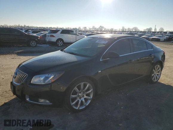 2011 Buick Regal CXL Turbo TO7 с VIN 2G4G15GV7B9191186, выставлен на аукционе Copart как лот 88681175 с пробегом 198 180 миль миль и Списание • Salvage title. История ставок и продаж доступна на DreamBid. Изображение 1.