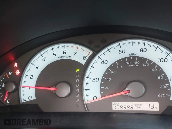 2007 Toyota Camry CE with VIN 4T1BE46K97U526426, listed as a IAAI auction lot 41725222 with 178,998 mi miles and . Bid and sale history available at DreamBid. Image 7.