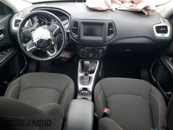 2021 Jeep Compass Sport с VIN 3C4NJDAB5MT599030, выставлен на аукционе Copart как лот 59960875 с пробегом 61 410 миль миль и Чистый • Clean title. История ставок и продаж доступна на DreamBid. Изображение 8.