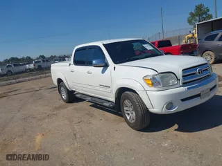 2005 Toyota Tundra SR5 with VIN 5TBET34145S486861, listed as a IAAI auction lot 41689398 with 337,043 mi miles. Bid and sale history available at carsss.com. Image 1.