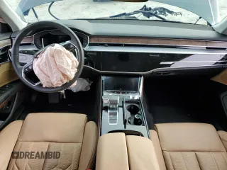 2021 Audi A8 with VIN WAU8DAF87MN025767, listed as a Copart auction lot 39482913 with 0 mi miles. Bid and sale history available at carsss.com. Image 8.