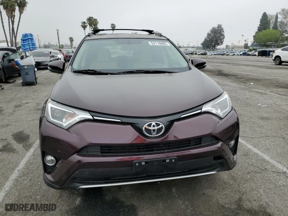 2016 Toyota RAV4 XLE with VIN 2T3WFREV2GW297912, listed as a Copart auction lot 53116605 with 33,155 mi miles and Salvage Title. Bid and sale history available at carsss.com. Image 5.