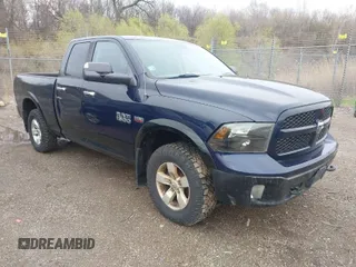 2014 Ram 1500 Big Horn z VIN 1C6RR7GT9ES186906, wystawiony jako IAAI lot #42088000 z przebiegiem 159 268 mil mil oraz . Historia ofert i sprzedaży dostępna na DreamBid. Obrazek 1.