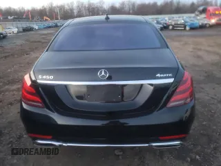 2018 Mercedes-Benz S 450 with VIN WDDUG6EB9JA347550, listed as a Copart auction lot 69417262 with 23,556 mi miles and . Bid and sale history available at DreamBid. Image 6.