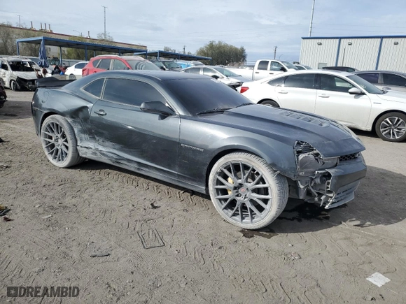 2015 Chevrolet Camaro SS with VIN 2G1FK1EJ9F9300297, listed as a Copart auction lot 47965085 with 87,324 mi miles and Salvage Title. Bid and sale history available at carsss.com. Image 4.