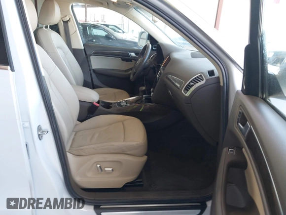 2014 Audi Q5 Premium Plus with VIN WA1LFAFP2EA044907, listed as a IAAI auction lot 42615182 with 103,749 mi miles and . Bid and sale history available at DreamBid. Image 5.