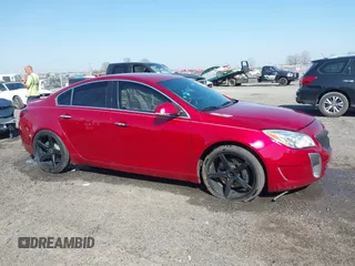 2014 Buick Regal GS with VIN 2G4GT5GX8E9233221, listed as a IAAI auction lot 41761732 with 130,609 mi miles. Bid and sale history available at carsss.com. Image 13.