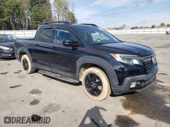 2017 Honda Ridgeline Black Edition with VIN 5FPYK3F83HB015057, listed as a Copart auction lot 49968565 with 107,317 mi miles and Salvage title. Bid and sale history available at DreamBid. Image 4.