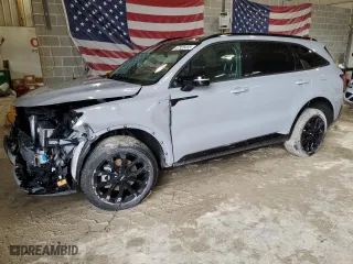 2022 Kia Sorento SX with VIN 5XYRKDLF6NG117950, listed as a Copart auction lot 47525465 with 28,680 mi miles and Salvage Title. Bid and sale history available at carsss.com. Image 1.