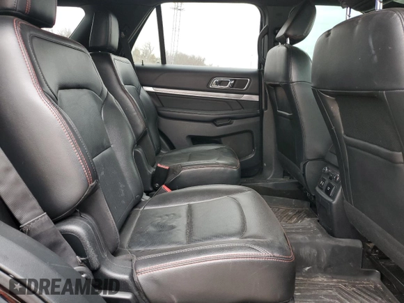 2018 Ford Explorer Sport with VIN 1FM5K8GT3JGB42670, listed as a Copart auction lot 45348975 with 165,119 mi miles and Salvage title. Bid and sale history available at DreamBid. Image 12.