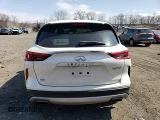 2020 Infiniti QX50 LUXE with VIN 3PCAJ5M32LF102733, listed as a Copart auction lot 46073343 with 23,978 mi miles. Bid and sale history available at carsss.com. Image 6.