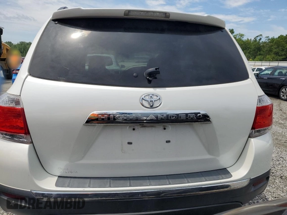 2013 Toyota Highlander Limited with VIN 5TDYK3EH7DS127358, listed as a Copart auction lot 60019995 with 152,498 mi miles and Salvage title. Bid and sale history available at DreamBid. Image 6.