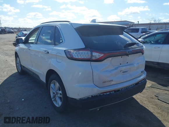 2015 Ford Edge SEL with VIN 2FMTK3J99FBB21084, listed as a IAAI auction lot 41867221 with 83,012 mi miles. Bid and sale history available at carsss.com. Image 3.