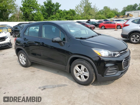 2020 Chevrolet Trax LS with VIN 3GNCJKSB5LL340070, listed as a Copart auction lot 59319985 with 61,209 mi miles and Salvage title. Bid and sale history available at DreamBid. Image 4.