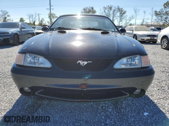 1996 Ford Mustang Cobra with VIN 1FALP46V6TF230703, listed as a Copart auction lot 81772064 with 33,428 mi miles and Non repairable. Bid and sale history available at DreamBid. Image 5.