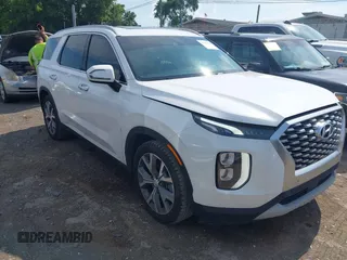 2020 Hyundai Palisade SEL with VIN KM8R34HE9LU092398, listed as a IAAI auction lot 42694956 with 53,081 mi miles and . Bid and sale history available at DreamBid. Image 1.