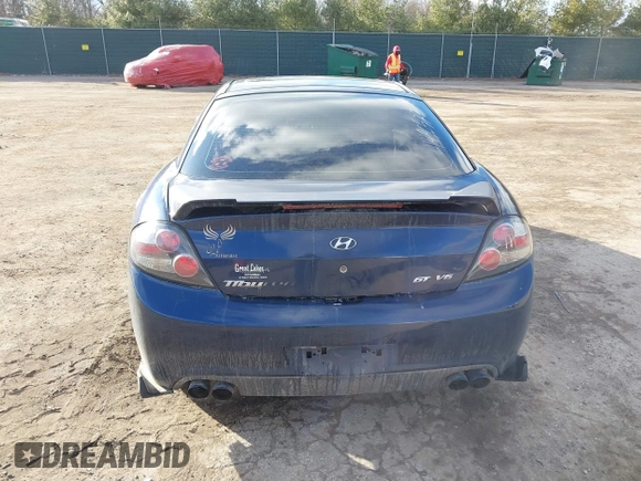 2008 Hyundai Tiburon GT z VIN KMHHN66F88U278938, wystawiony jako IAAI lot #41490527 z przebiegiem 200 669 mil mil oraz . Historia ofert i sprzedaży dostępna na DreamBid. Obrazek 16.