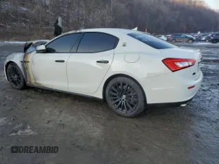 2017 Maserati Ghibli S Q4 z VIN ZAM57RTA9H1242491, wystawiony jako Copart lot #86700114 z przebiegiem Nie podano mil oraz Nie do naprawy. Historia ofert i sprzedaży dostępna na DreamBid. Obrazek 2.
